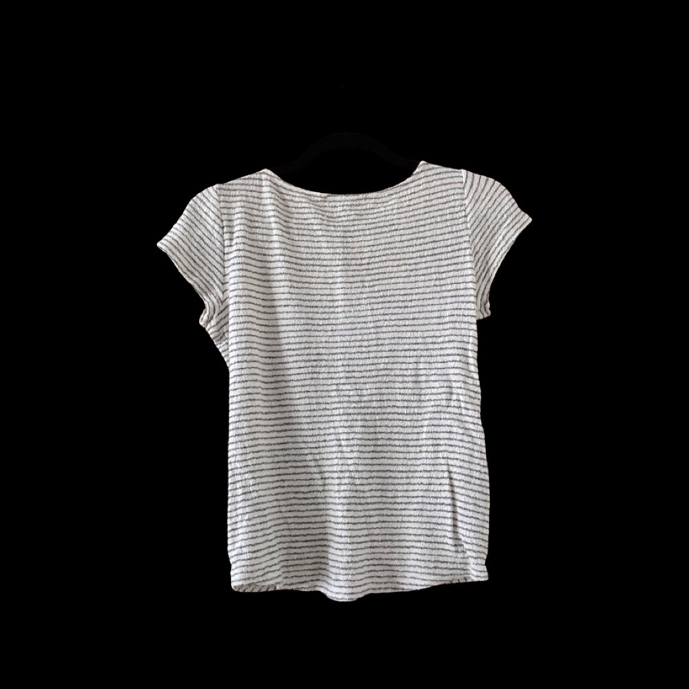 LOFT Striped Knit Top - Picture 2 of 2
